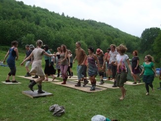Flatfooting at Fire in the Mountain Festival