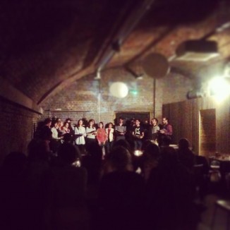Trad Academy Sea Shanty Choir perform at Trip Space